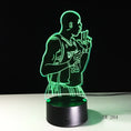 Load image into Gallery viewer, Colorful Touch Control LED Visual 3D Table Lamp