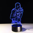 Load image into Gallery viewer, Colorful Touch Control LED Visual 3D Table Lamp