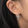 Load image into Gallery viewer, Asterism Rhinestone Earrings
