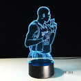 Load image into Gallery viewer, Colorful Touch Control LED Visual 3D Table Lamp
