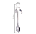 Load image into Gallery viewer, Cat Stainless Steel Teaspoons
